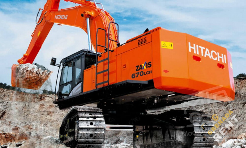 Аренда гусеничного экскаватора Hitachi ZX670LC-5G thumbnail 0
