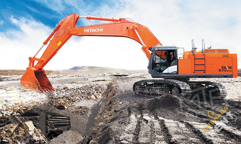 Аренда гусеничного экскаватора Hitachi ZX670LC-5G thumbnail 1