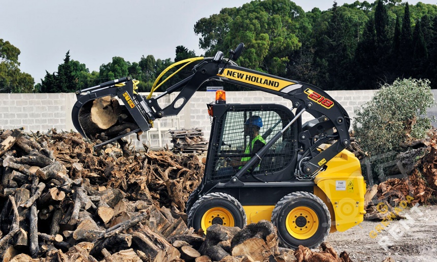 Аренда мини-погрузчика New Holland L218 thumbnail 3