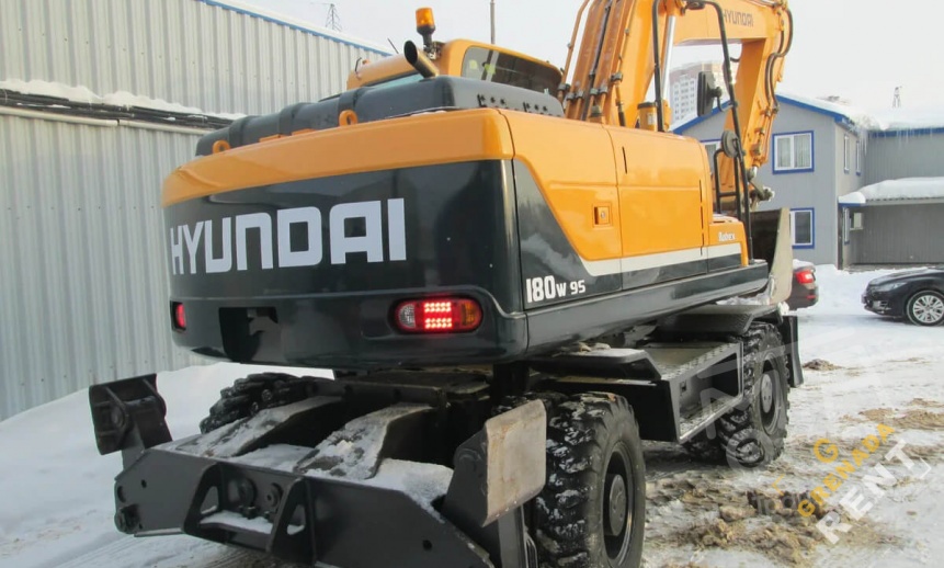 Аренда колесного экскаватора Hyundai R180W-9S thumbnail 2