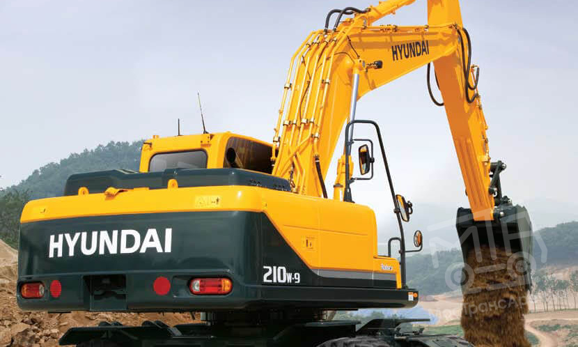 Аренда колесного экскаватора Hyundai R210W-9S thumbnail 4