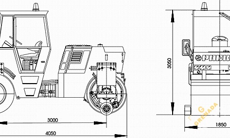 Аренда дорожного катка ДУ-47 - 7,5 тонн thumbnail 3
