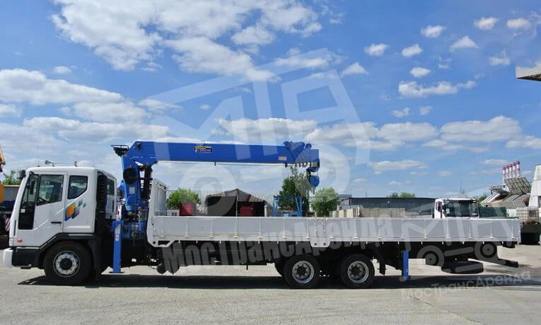 Аренда манипулятора Daewoo с грузоподъемностью стрелы 5 тонны и грузоподъемностью борта 10 тонн thumbnail 2