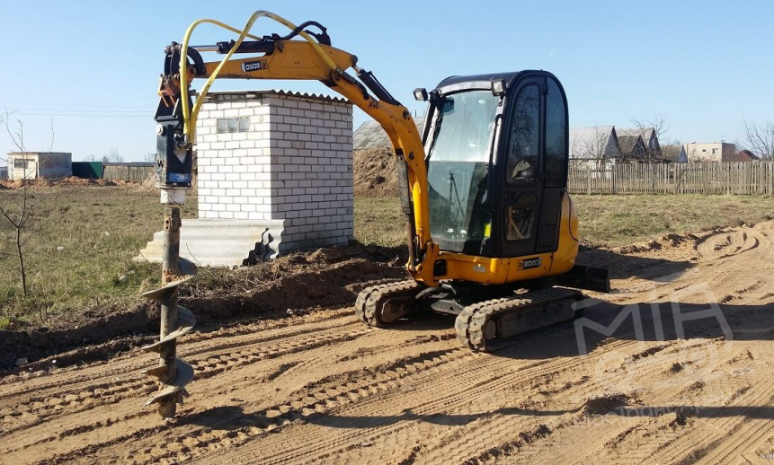 Аренда гидробура на базе мини-экскаватора thumbnail 2