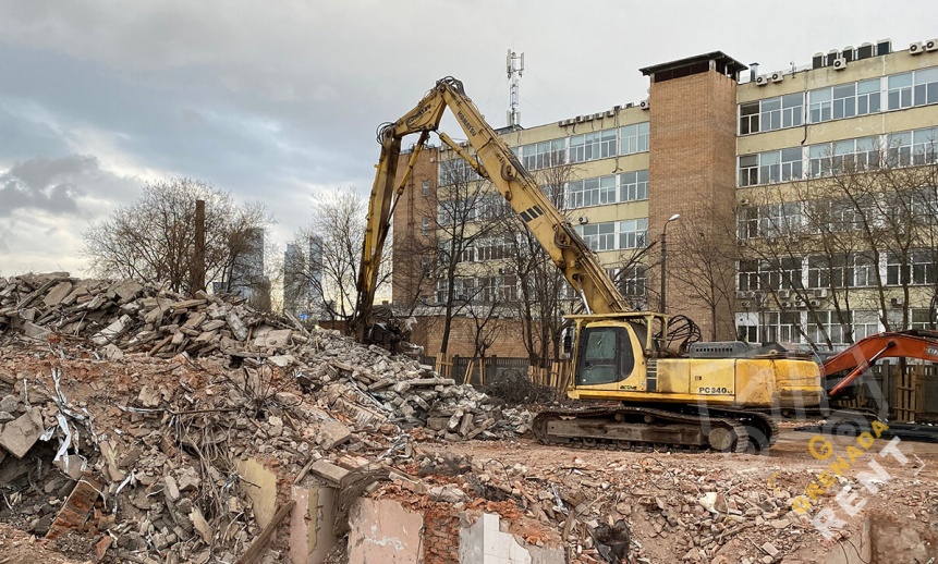 Аренда экскаватора-разрушителя Komatsu PC340LC thumbnail 0