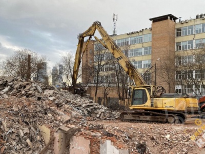 Аренда экскаватора-разрушителя Komatsu PC340LC