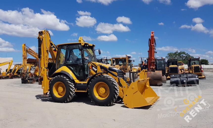 Аренда экскаватора-погрузчика CAT 444F2 thumbnail 3
