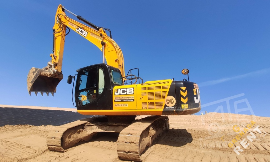 Аренда гусеничного экскаватора JCB JS 260 thumbnail 2