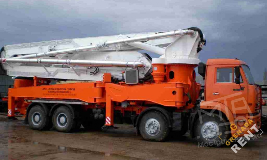 Аренда бетононасоса КАМАЗ АБН 75/42 - 42 м thumbnail 0