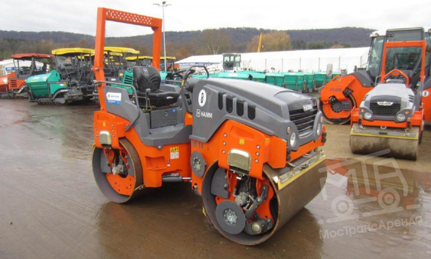 Аренда тротуарного катка Hamm HD 14 VV - 4,5 тонны thumbnail 0