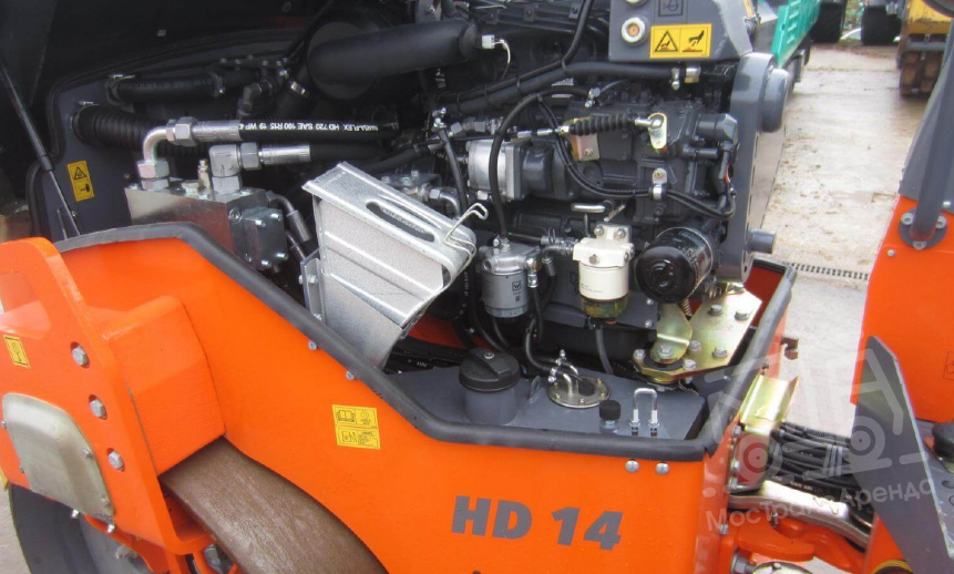 Аренда тротуарного катка Hamm HD 14 VV - 4,5 тонны thumbnail 3