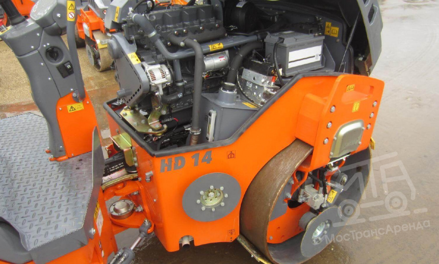 Аренда тротуарного катка Hamm HD 14 VV - 4,5 тонны thumbnail 4