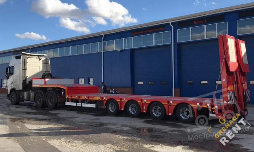 Аренда трала Kassbohrer LB4E - 45 тонн thumbnail 1