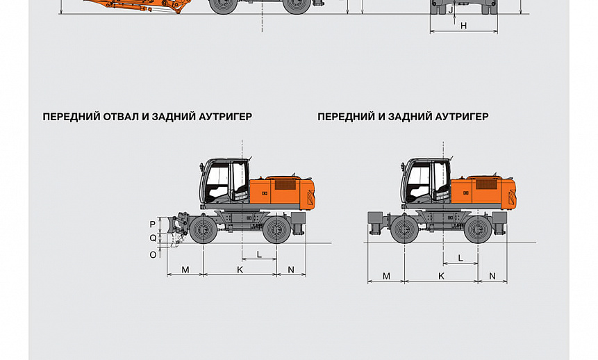 Аренда колесного экскаватора Hitachi ZX210W thumbnail 5