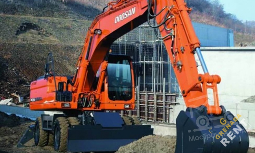 Аренда колесного экскаватора DOOSAN S180W thumbnail 0