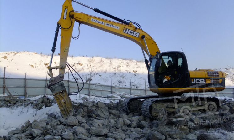 Аренда гусеничного экскаватора JCB JS 220 LC thumbnail 2