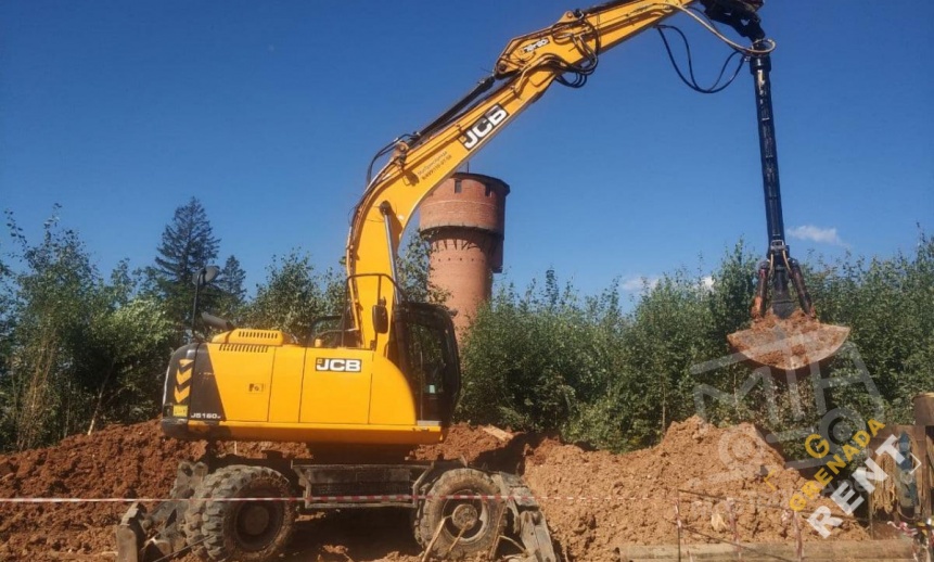 Аренда колесного экскаватора с грейфером 9 метров thumbnail 0