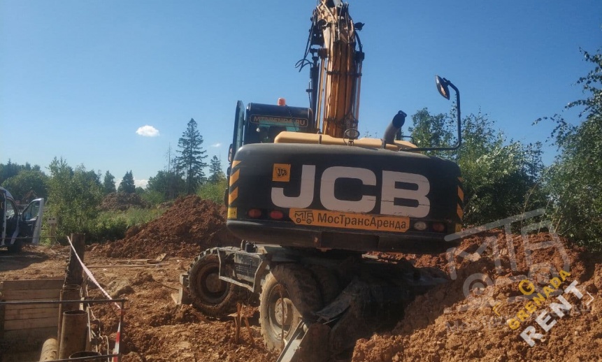 Аренда колесного экскаватора с грейфером 9 метров thumbnail 1