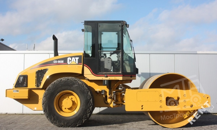 Аренда грунтового катка CAT SC 563 E - 12,1 тонн thumbnail 0