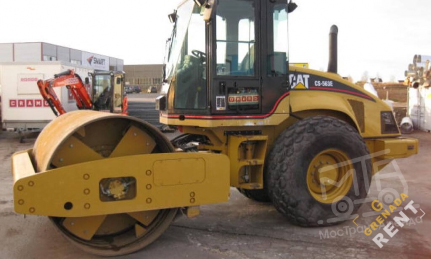 Аренда грунтового катка CAT SC 563 E - 12,1 тонн thumbnail 2