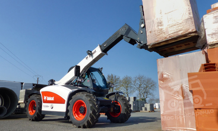 Аренда телескопического погрузчика Bobcat TL358 thumbnail 1