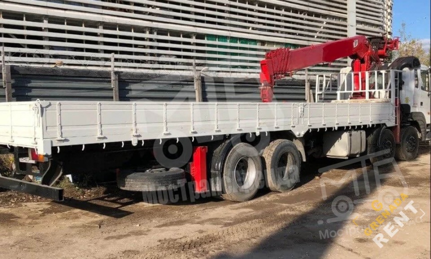 Аренда манипулятора с грузоподъемностью стрелы 7 тонн и грузоподъемностью борта 9 тонн thumbnail 0