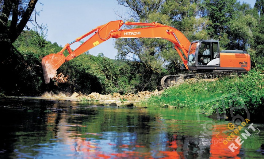 Аренда гусеничного экскаватора Hitachi ZX280-5G thumbnail 0