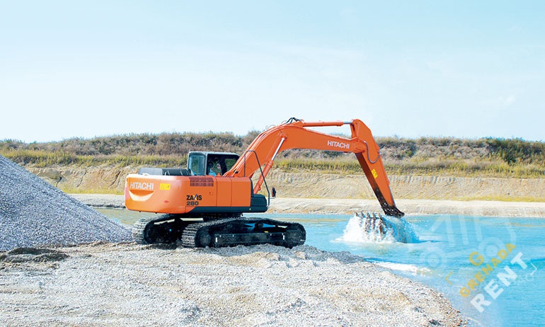 Аренда гусеничного экскаватора Hitachi ZX280-5G thumbnail 1