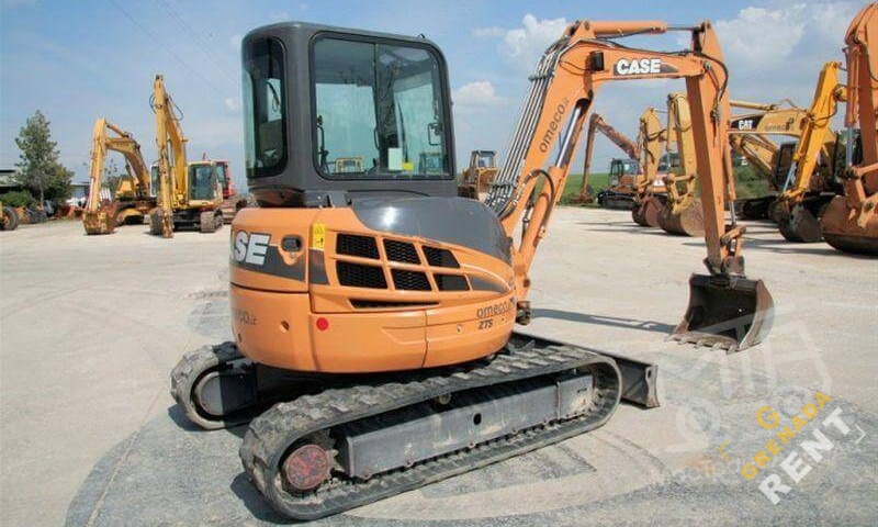 Аренда мини-экскаватора Case CX50B ZTS thumbnail 0
