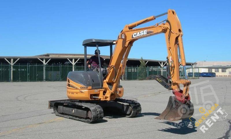 Аренда мини-экскаватора Case CX50B ZTS thumbnail 1