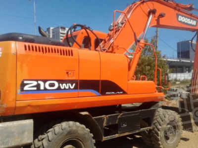 Аренда колесного экскаватора Doosan DX210W
