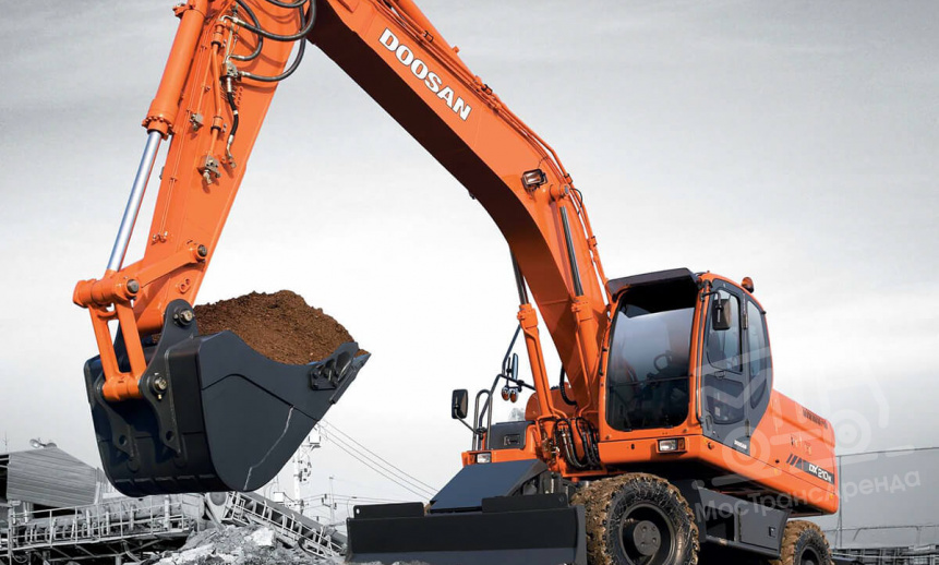 Аренда колесного экскаватора Doosan DX210W thumbnail 6