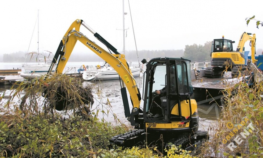 Аренда мини-экскаватора Yanmar VIO 57 thumbnail 0