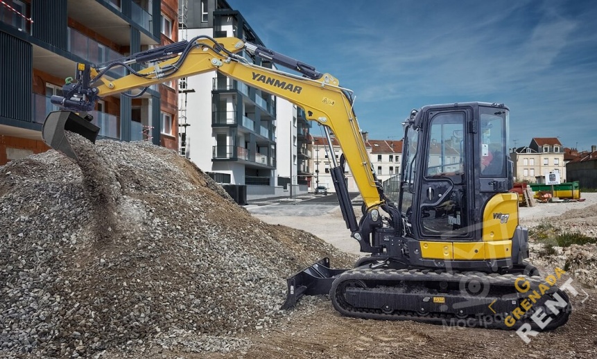 Аренда мини-экскаватора Yanmar VIO 57 thumbnail 1