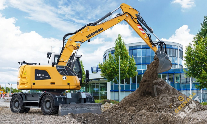 Аренда колесного экскаватора Liebherr A 916 Litronic thumbnail 0