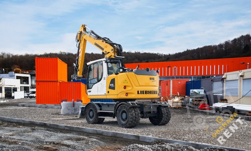 Аренда колесного экскаватора Liebherr A 916 Litronic thumbnail 1