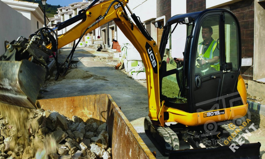 Аренда мини-экскаватора JCB 8018 CTS thumbnail 2