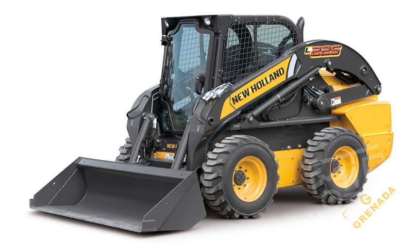 Аренда мини-погрузчика New Holland L225 thumbnail 3