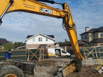 Аренда гидромолота 700 кг на базе экскаватора 15 тонн