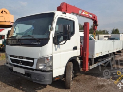 Аренда манипулятора Mitsubishi Fuso, стрела 3 тонны, борт 5 тонн