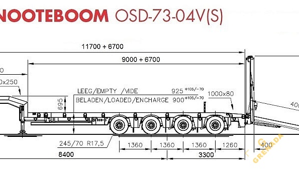 Аренда трала NooteBoom OSD-73-04V-TRA - 58 тонн thumbnail 3