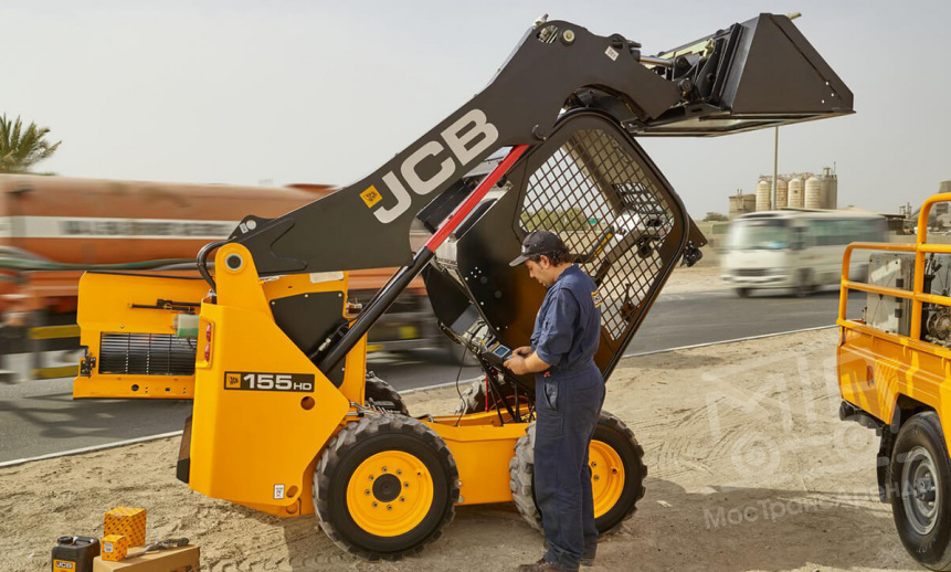 Аренда мини-погрузчика JCB 155 thumbnail 1