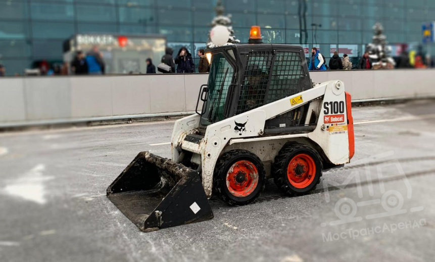 Аренда мини-погрузчика Bobcat S100 thumbnail 0
