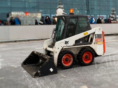 Аренда мини-погрузчика Bobcat S100