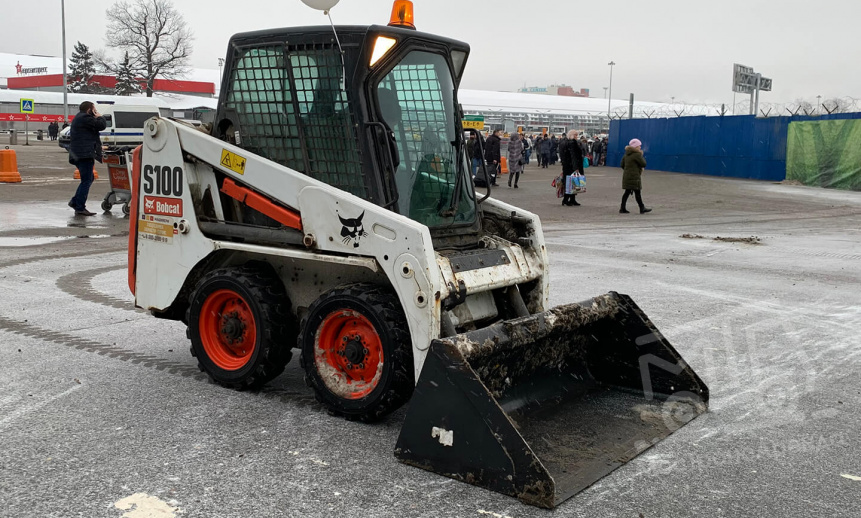 Аренда мини-погрузчика Bobcat S100 thumbnail 1