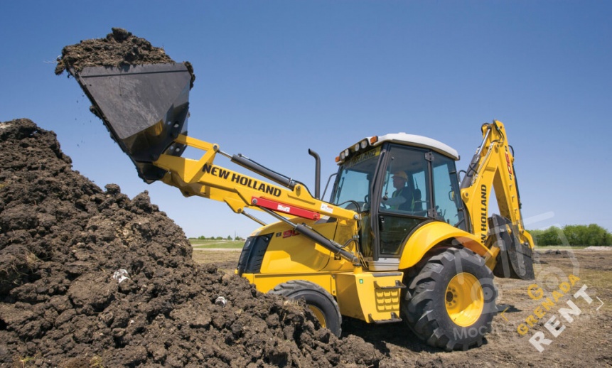 Аренда экскаватора-погрузчика New Holland B90B thumbnail 2
