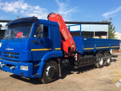 Аренда манипулятора Fassi, стрела 9 тонн, борт 11 тонн