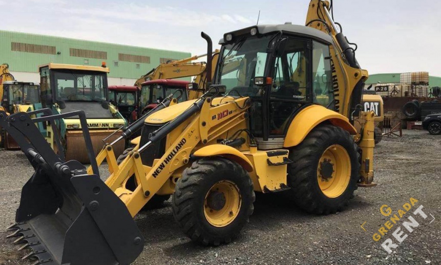 Аренда экскаватора-погрузчика New Holland B110B thumbnail 1