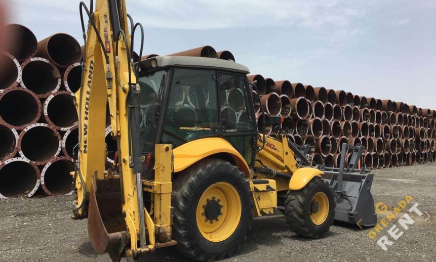 Аренда экскаватора-погрузчика New Holland B110B thumbnail 2