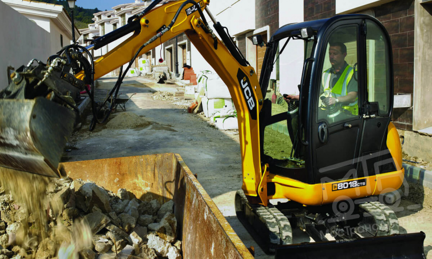 Аренда мини-экскаватора JCB 8018 CTS thumbnail 2